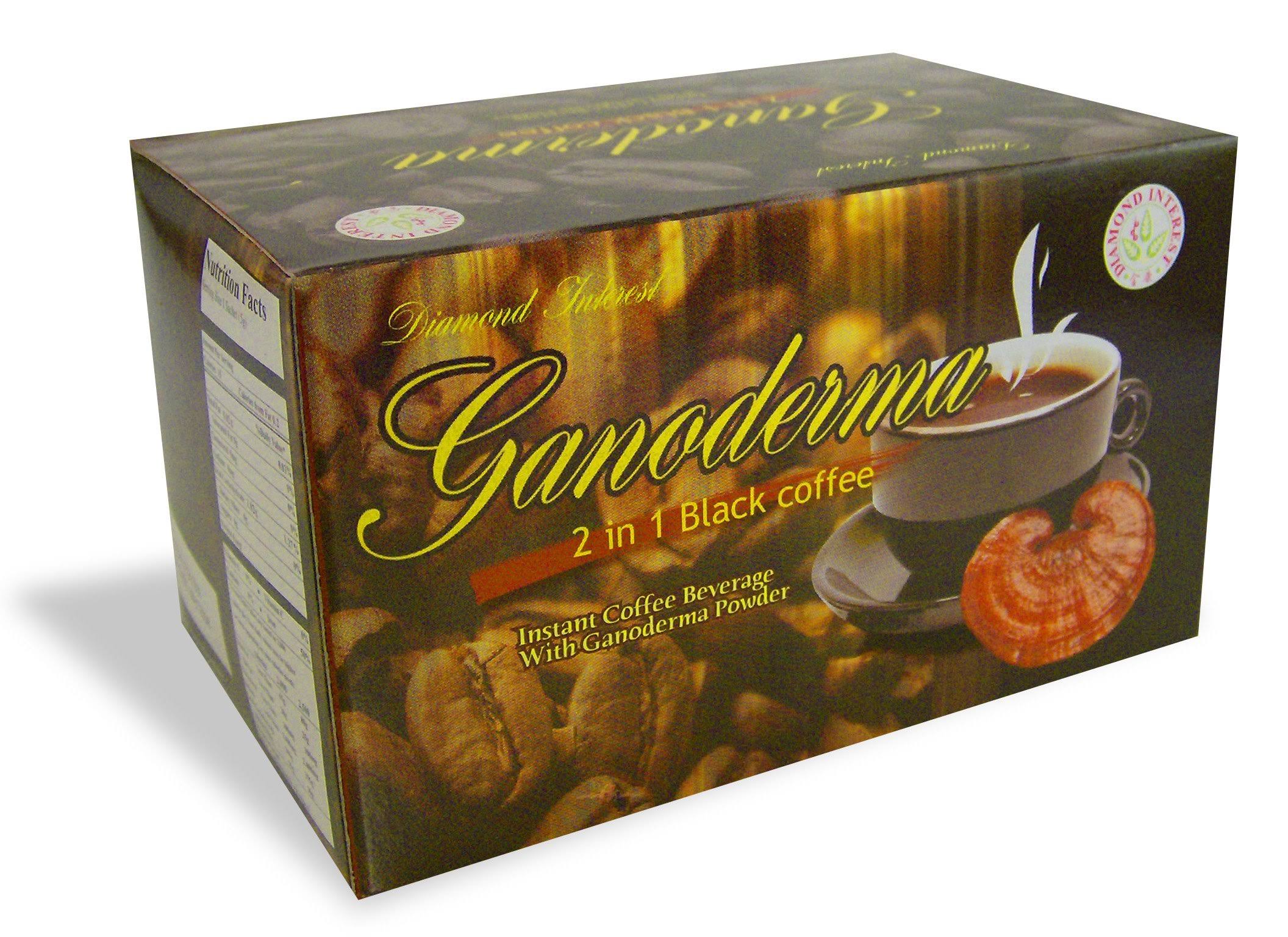 Ganoderma 2 in 1 Black Coffee - 1550 MG of Ganoderma per Sachet