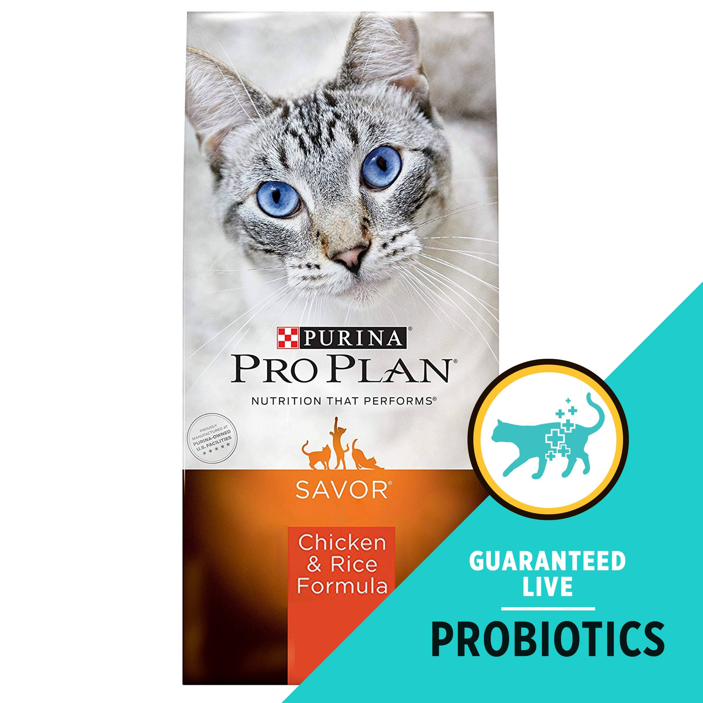 Purina Pro Plan Dry Cat Food - Chicken & Rice Formula