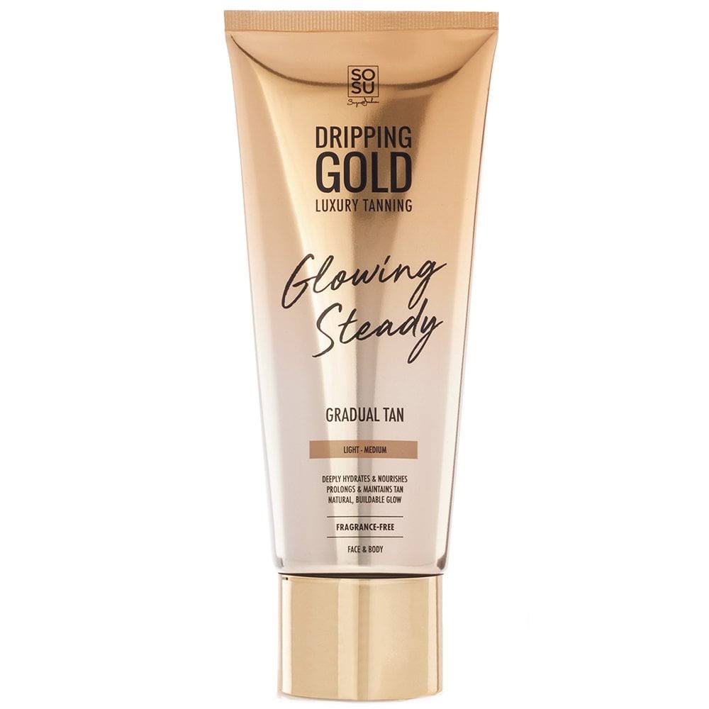 SOSU by Suzanne Jackson Dripping Gold Glowing Steady Gradual Tan