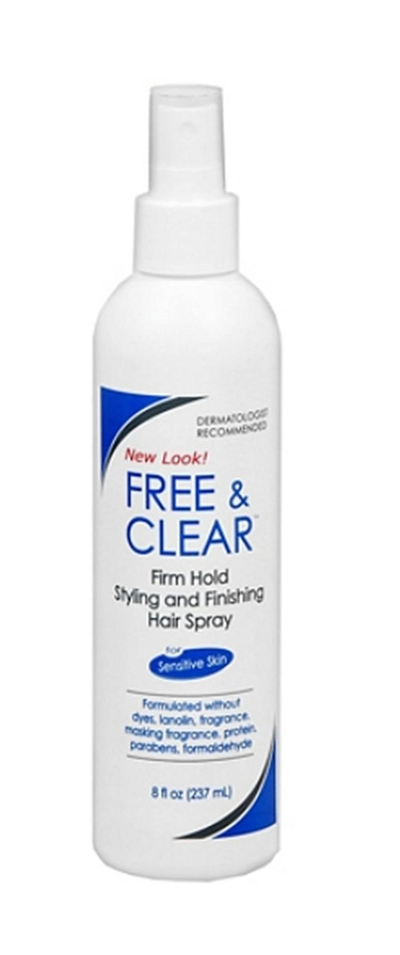 Free and Clear Styling and Finishing Hair Spray - Firm Hold, 8oz
