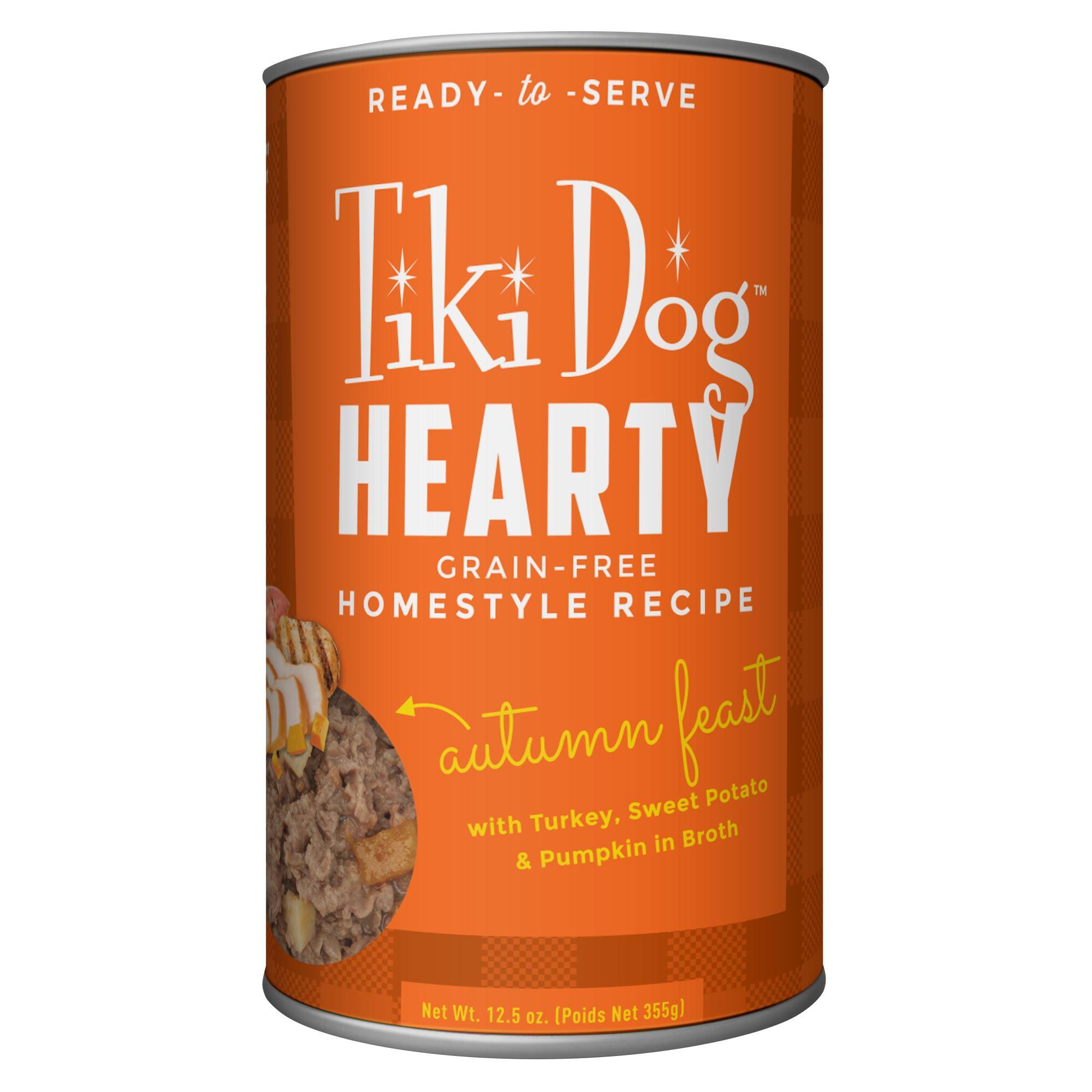 Tiki Pet Hearty Homestyle Recipe Canned Dog Food 12.5oz Exclusive at Hearty Turkey 12.5oz