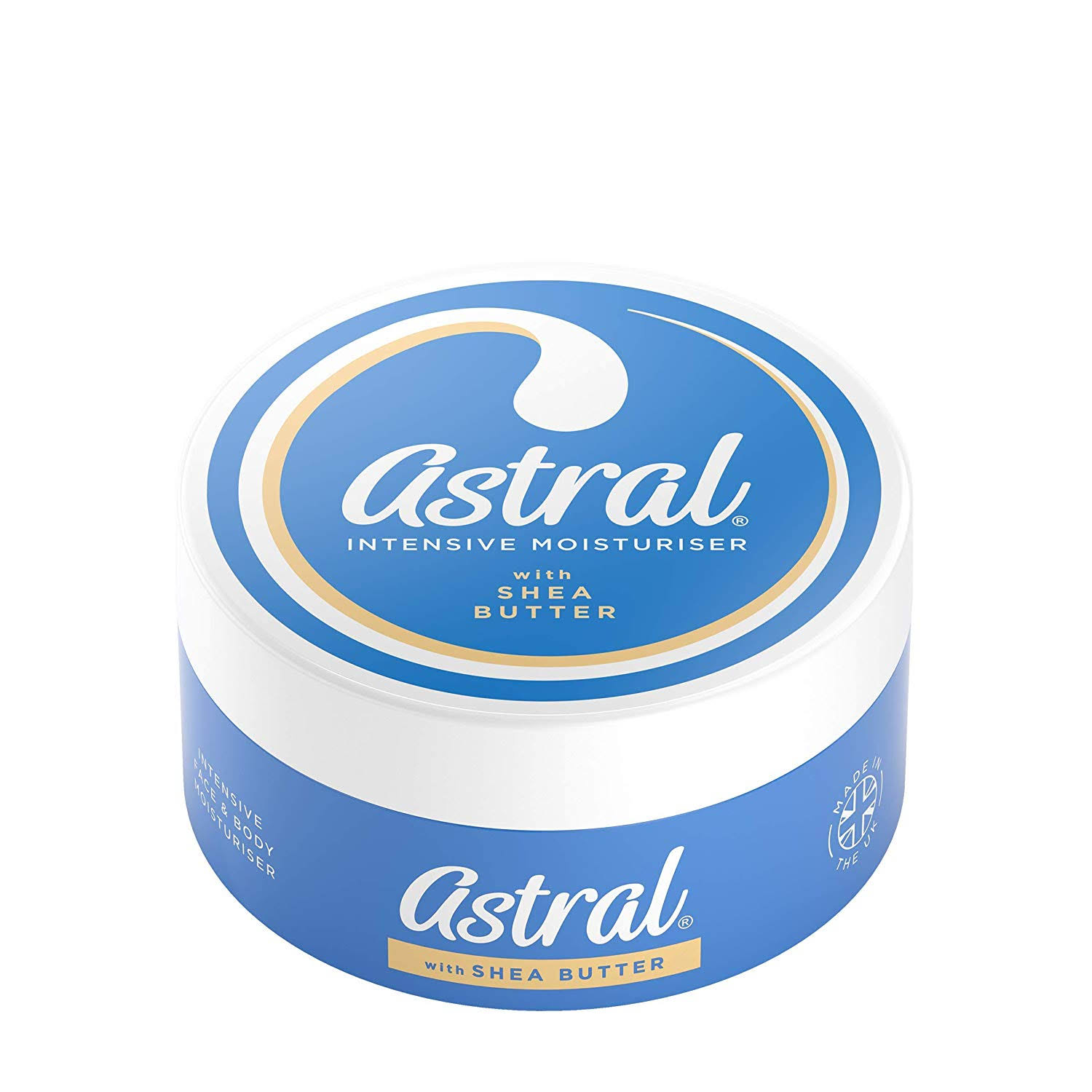 Astral Intensive Face and Body Moisturizer - with Shea Butter, 200ml