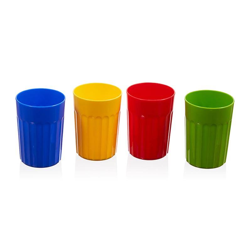 Arrow Assorted Plastic Cups - 10oz, 4pk