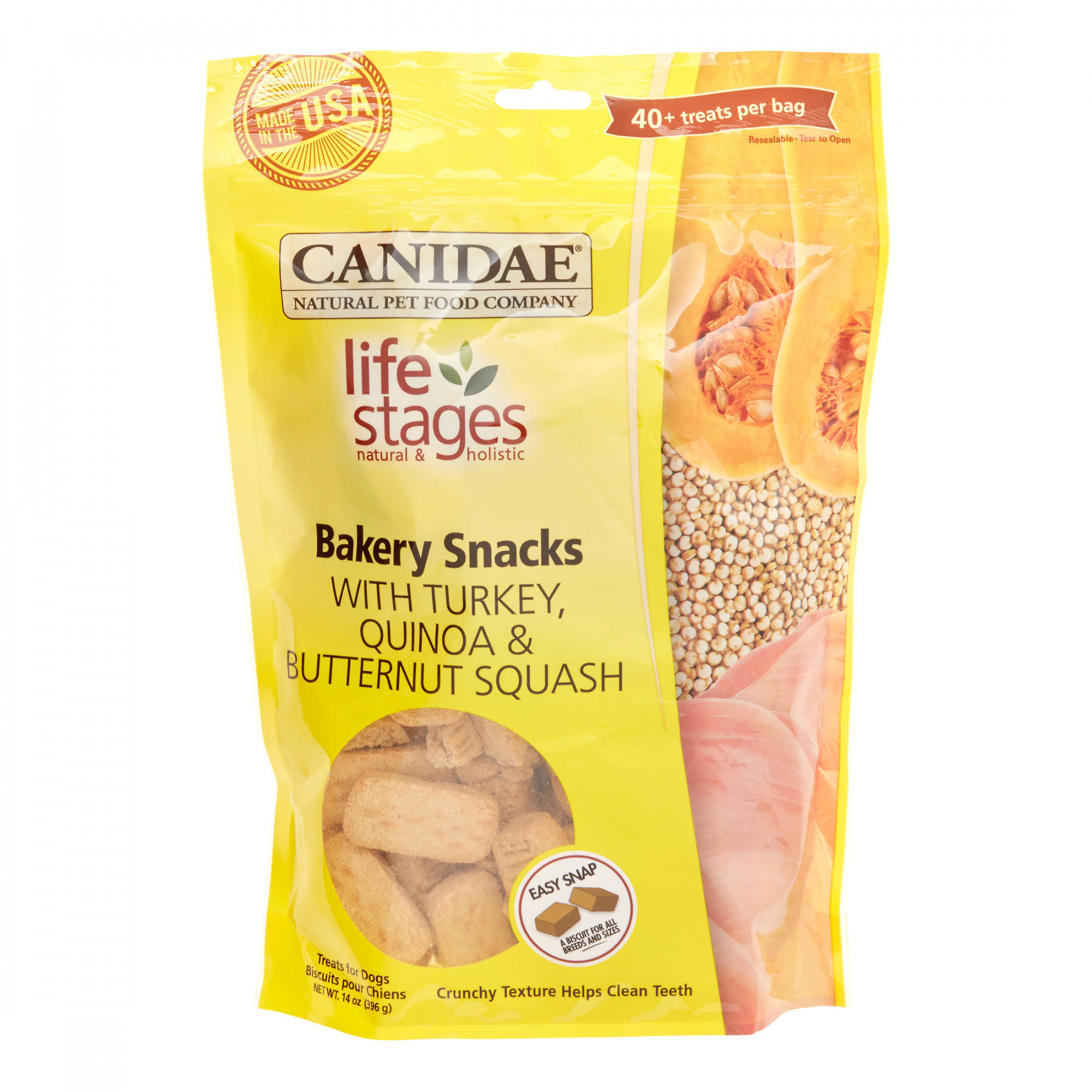 Canidae Life Stages Bakery Snacks - Turkey Quinoa & Butternut Squash
