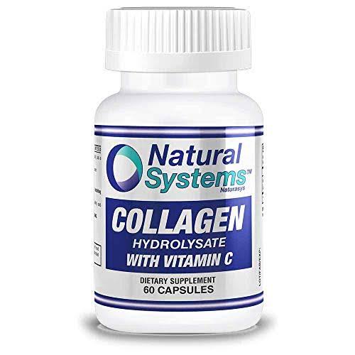 Natural Systems. Collagen with Vitamin C 60 Capsules | Anti-Aging Nutr
