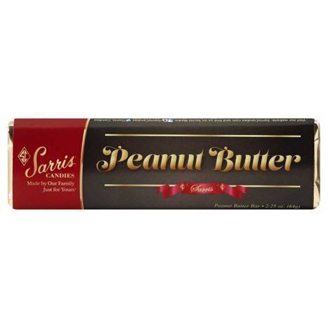 Sarris Candies Bar, Peanut Butter - 2.25 oz