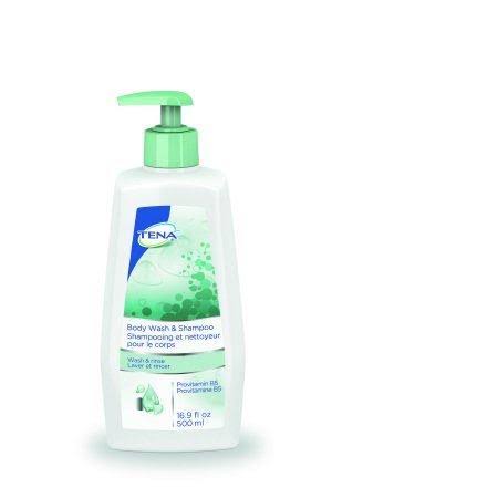 Tena Body Wash & Shampoo - 500ml