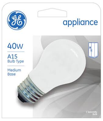 Ge Lighting Light Bulb - 40W, 355 Lumens, A15