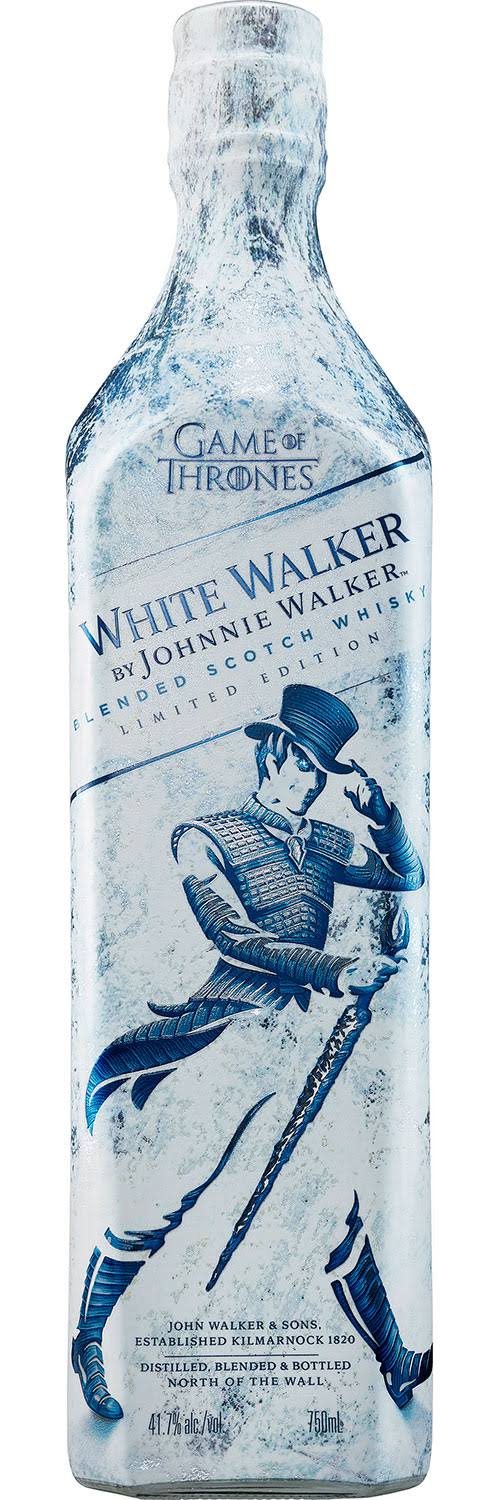 Johnnie Walker White Walker Blended Scotch Whisky - Game of Thrones Edition, 750ml