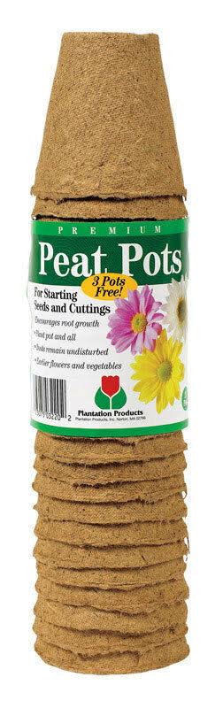Plantation Products Premium Peat Pots - 23 Pack