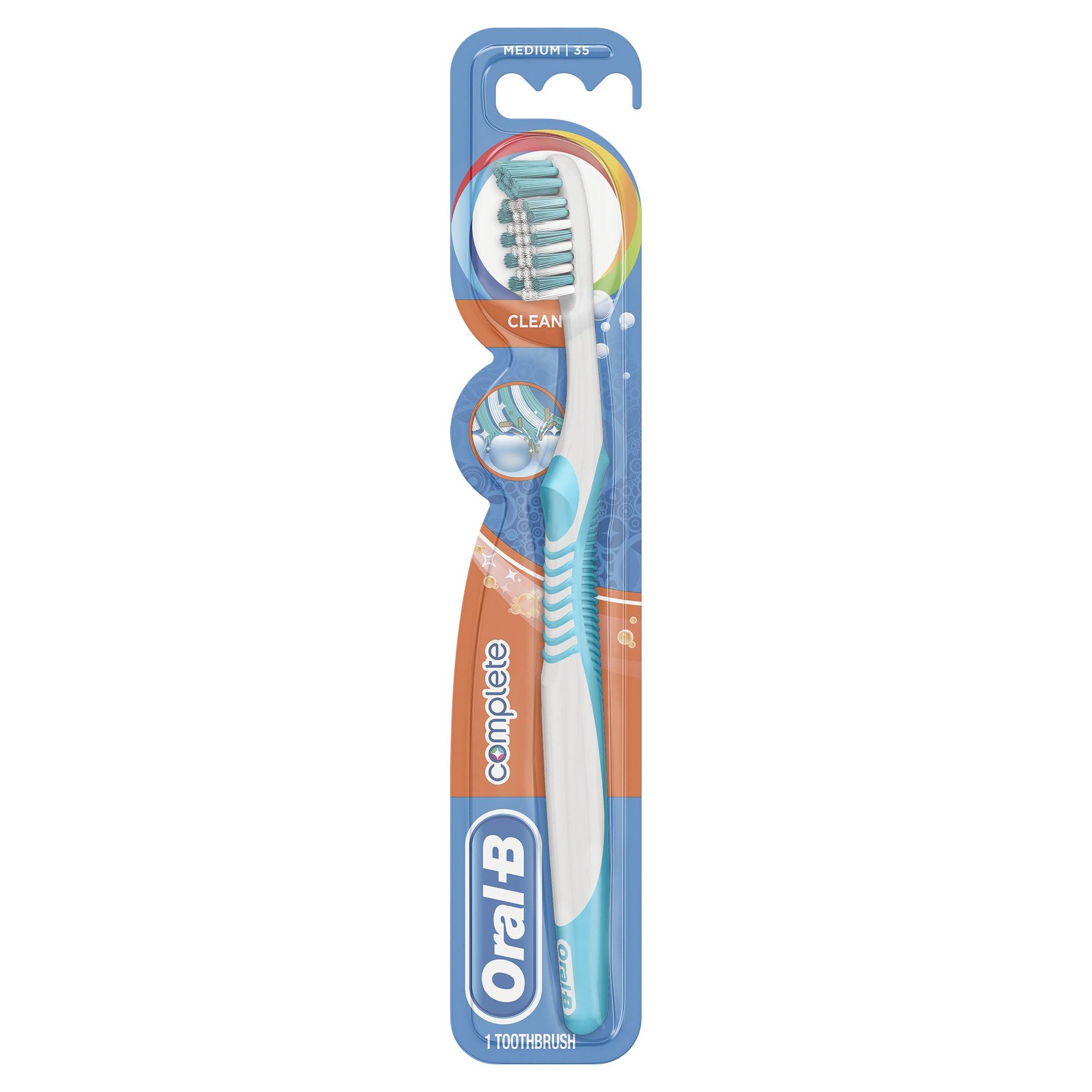 Oral B Advantage Plus Adult Fresh Breath Manual Toothbrush - Medium