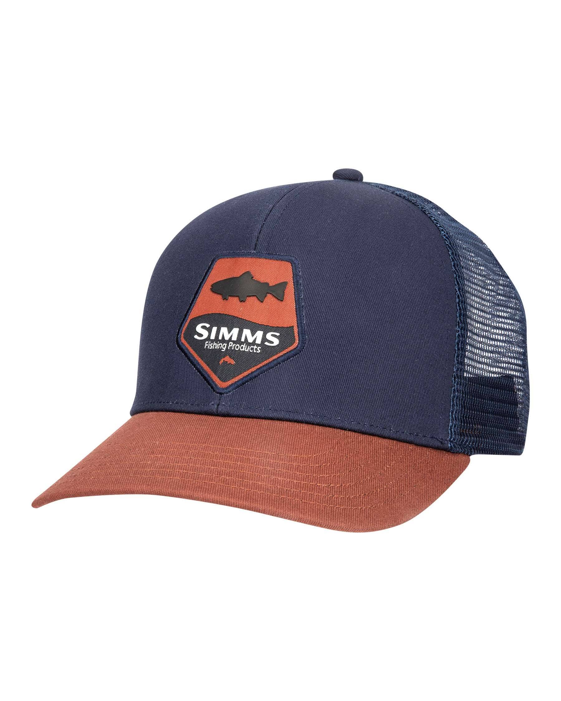 Simms Trout Icon Trucker-Rusty Red