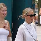 Gwyneth And Apple Bring Their Crisp Mother-Daughter Style To New York