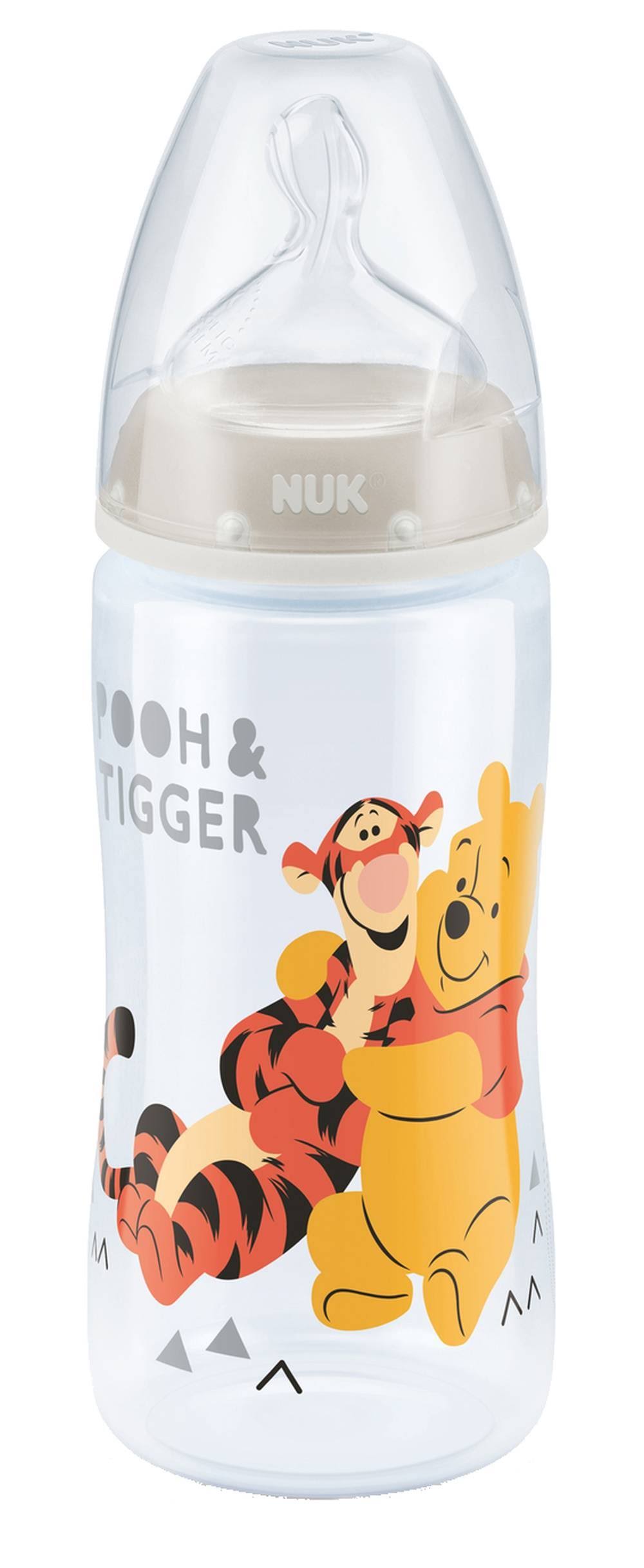 NUK First Choice + Winnie The Pooh Bottle Silicone 300ml Size 1