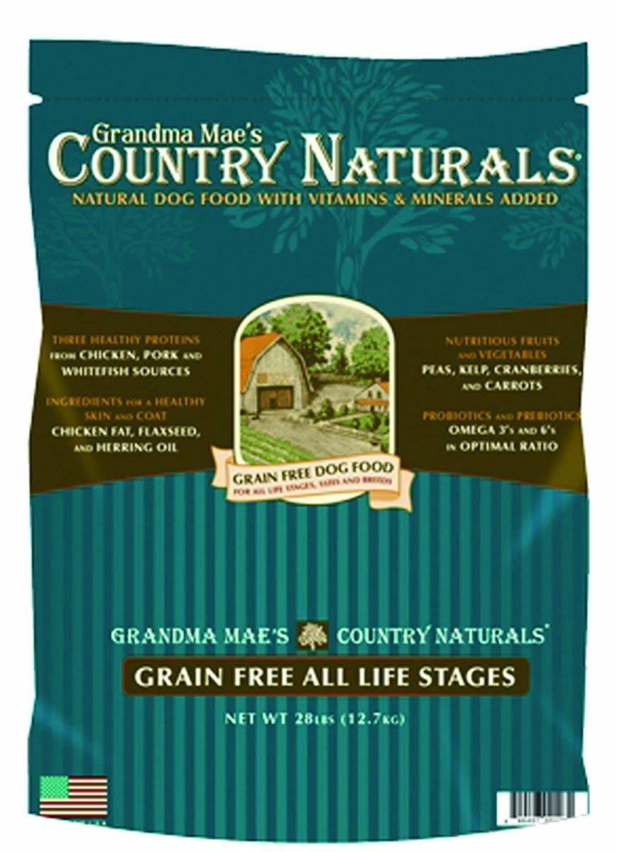 Grandma Mae's Country Naturals Grain Free Dog Food - 28lbs