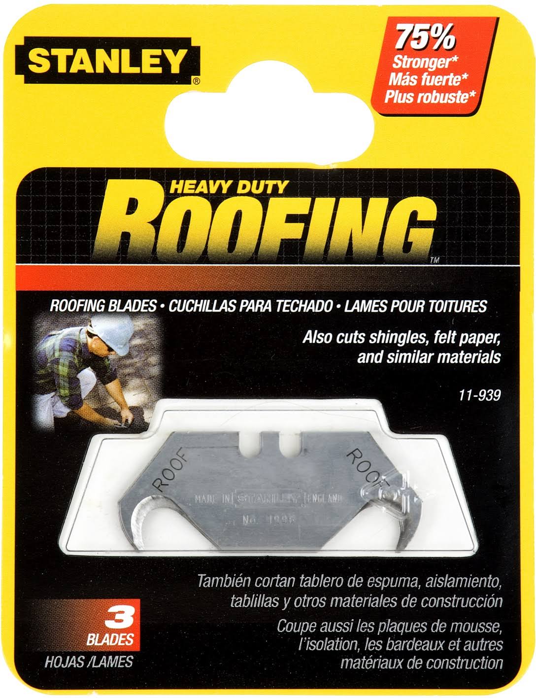 Stanley Roofing Utility Knife Blade