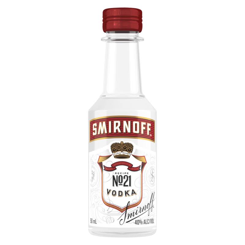 Smirnoff Vodka 80 Proof (50 mL)