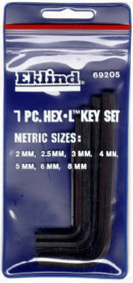Eklind Hex-l Key Set - 7 Pieces