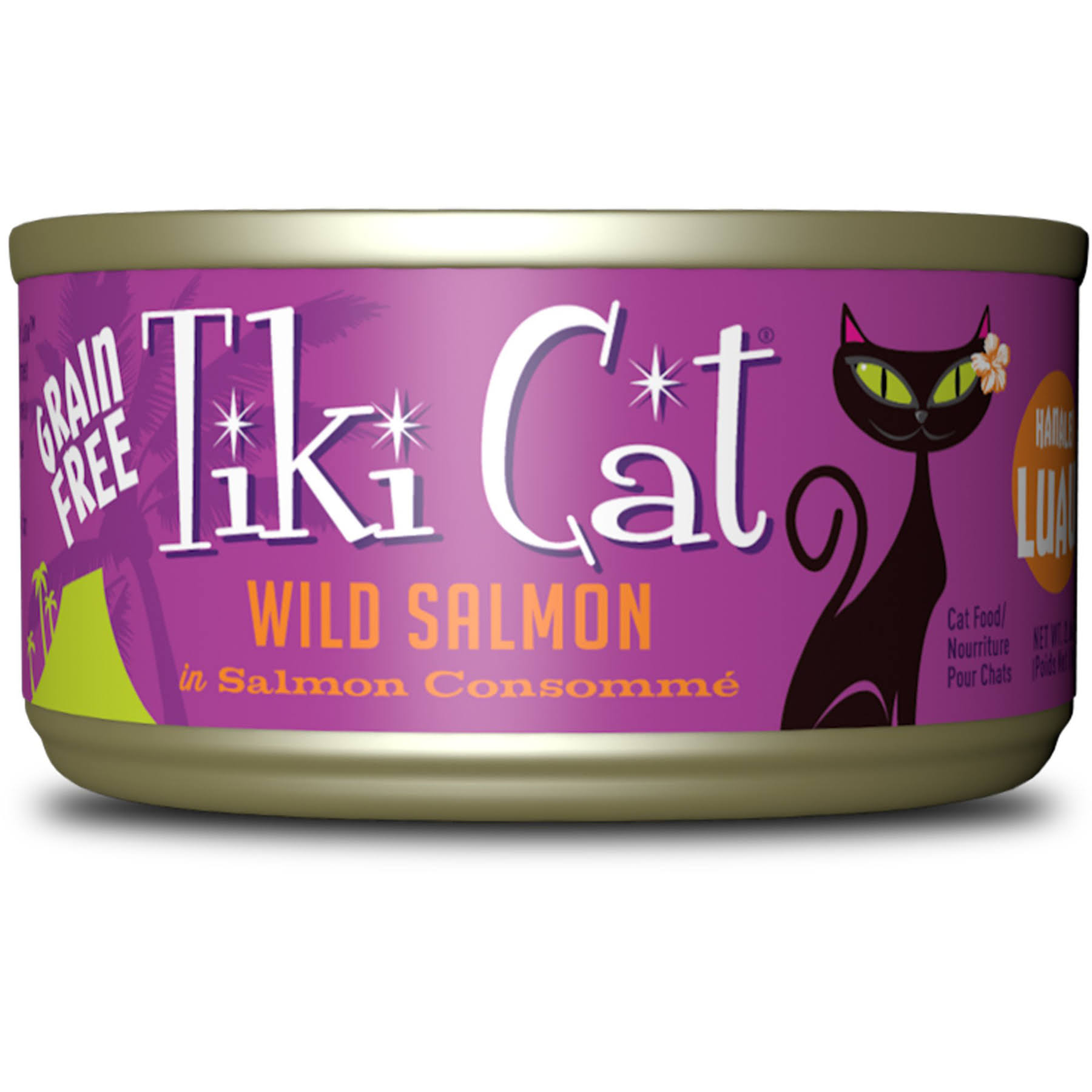 Tiki Cat Hanalei Luau - Wild Salmon - 6 oz