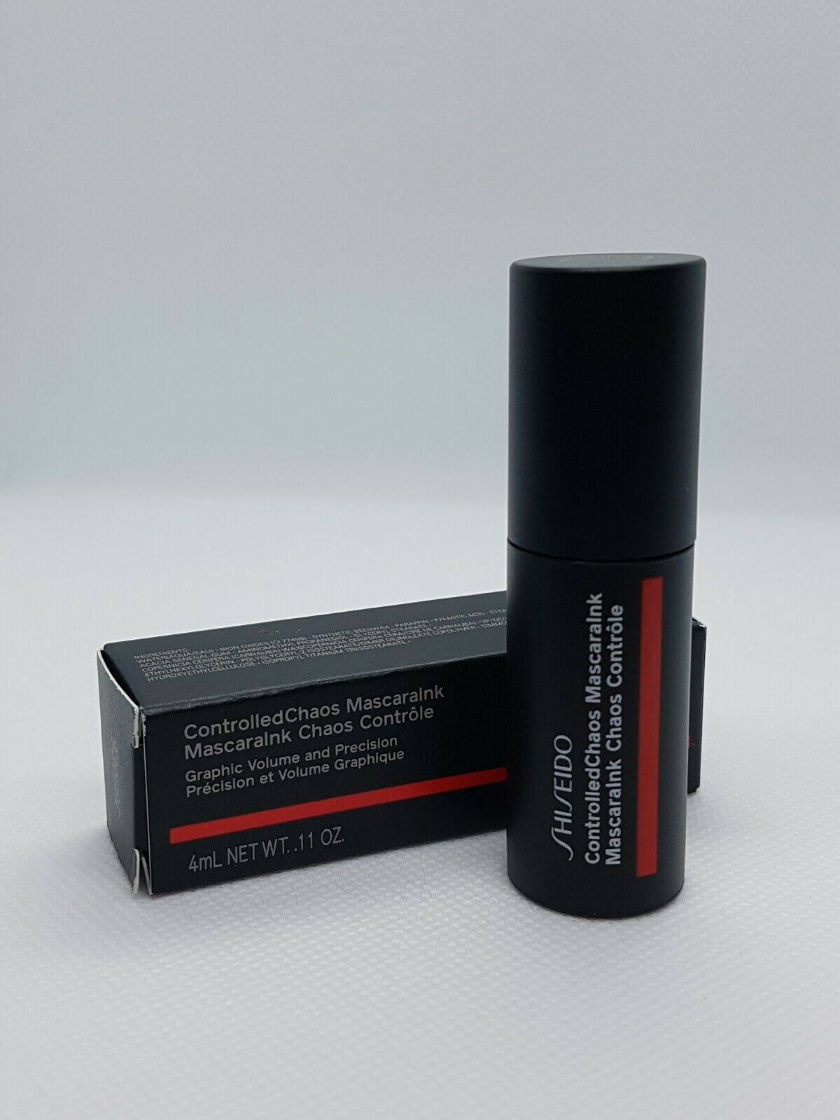 Shiseido ControlledChaos MascaraInk Eye Mascara 01 Black Pulse 4ml