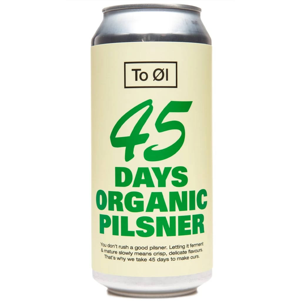 To Øl To OL 45 Days Organic Pilsner Can