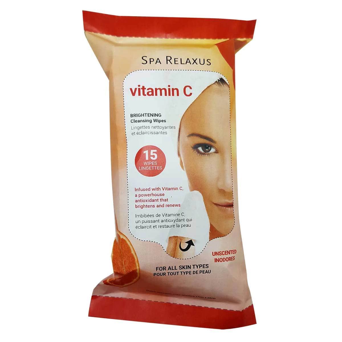 Relaxus Vitamin C Cleansing Wipes