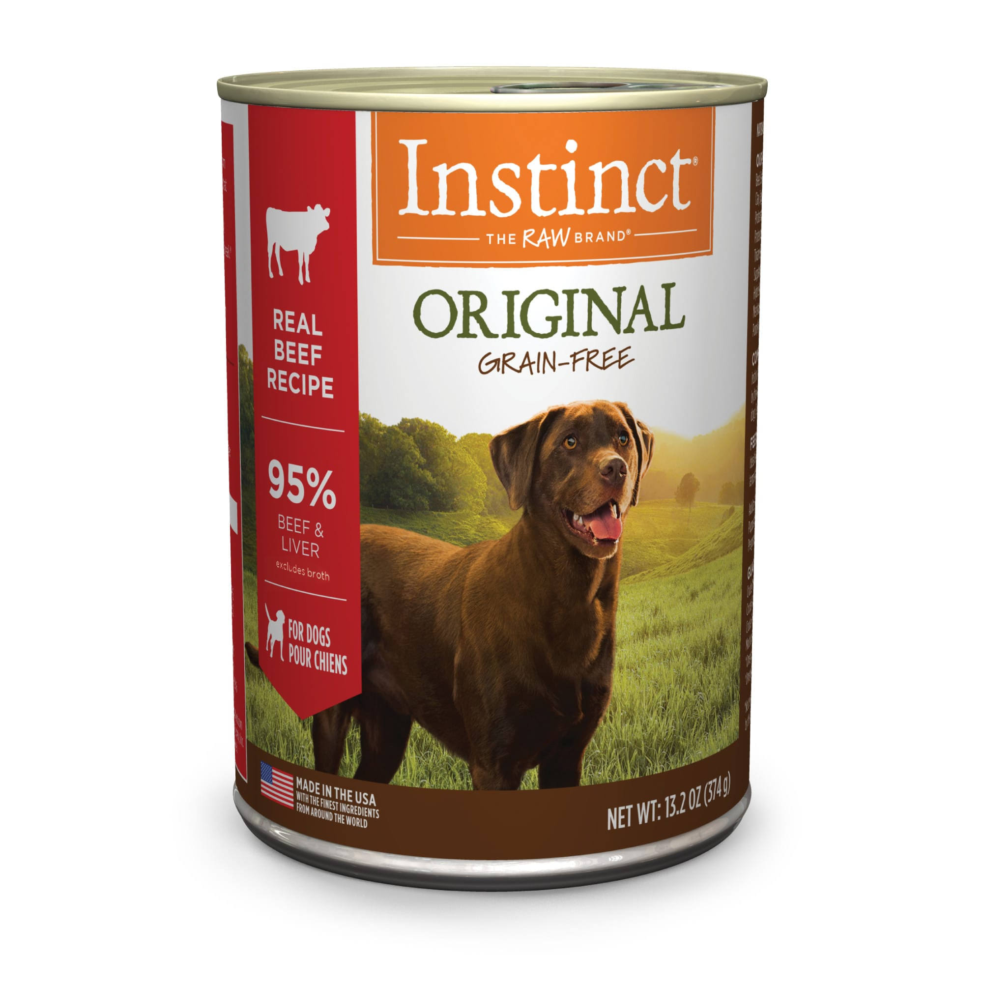 Nature's Variety Instinct Canned Dog Food - Beef, 13.2oz