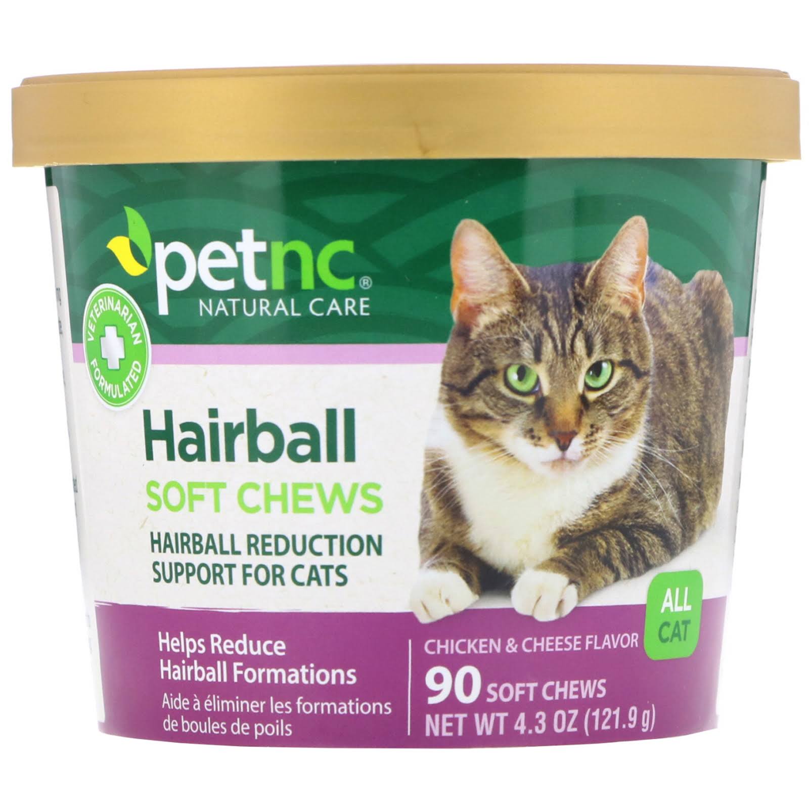 PetNC Natural Care Cat Hairball - 90 Soft Chews