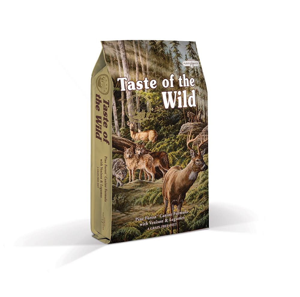 Taste of the Wild Dog Food - Tow Pine Forest Venison, 28lb