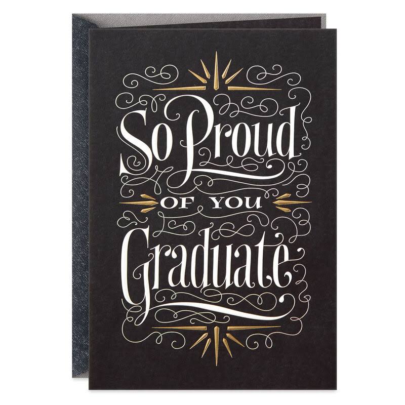 Hallmark Graduation Card, So Proud of You Graduation Card