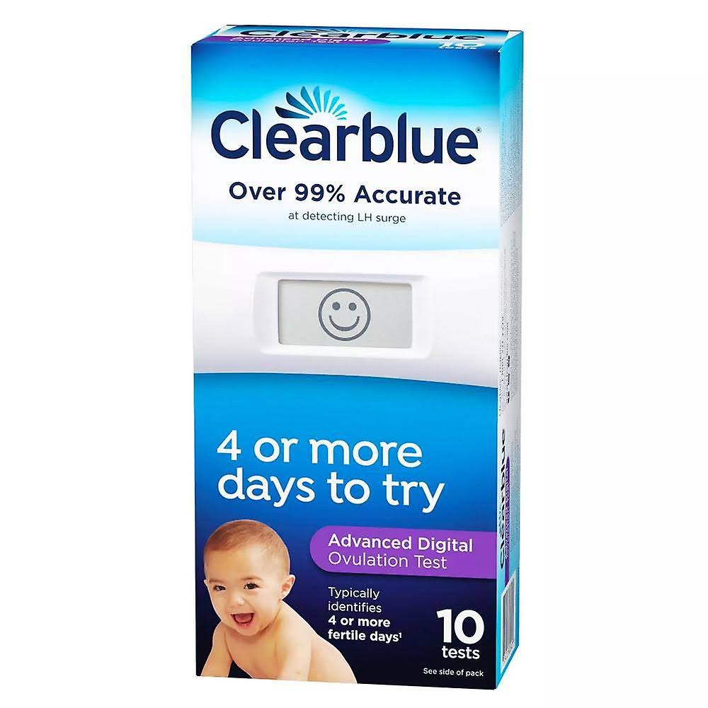 Clearblue Advanced Digital Ovulation Test - 10 Count