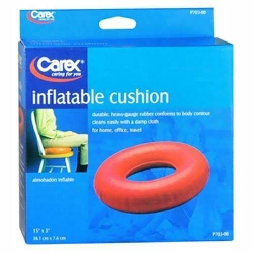 Carex Rubber Inflatable Heavy Gauge Cushion