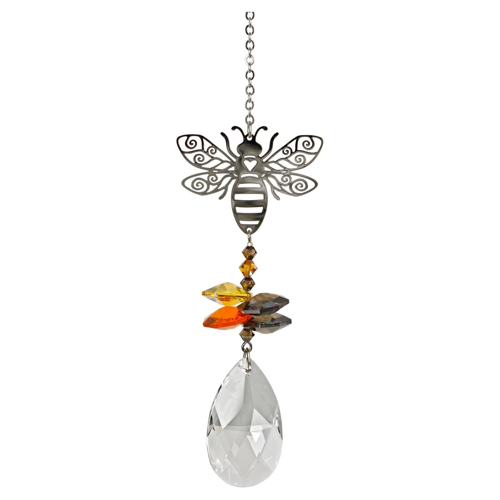 Woodstock Chimes : Crystal Fantasy Suncatcher - Bee