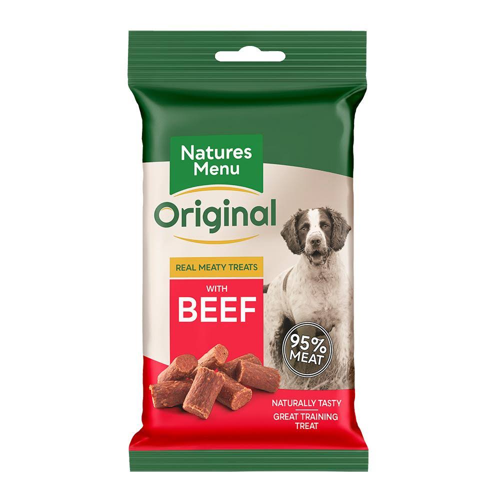 Natures Menu Dog Treats - Beef, 60g