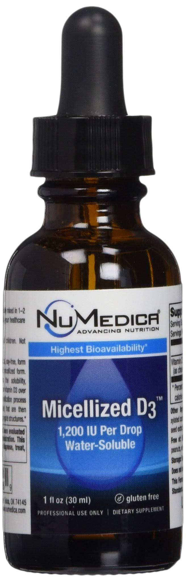 NuMedica Micellized D3 1200­ Dietary Supplement - 30ml