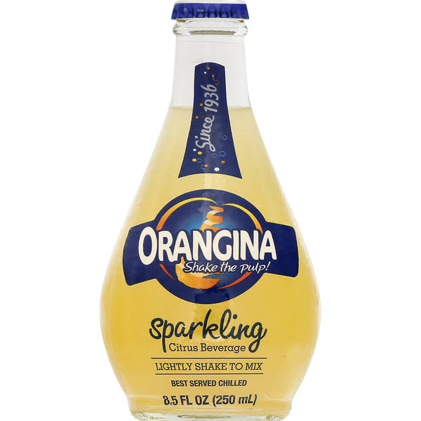 Orangina Sparkling Beverage, Citrus - 8.5 fl oz