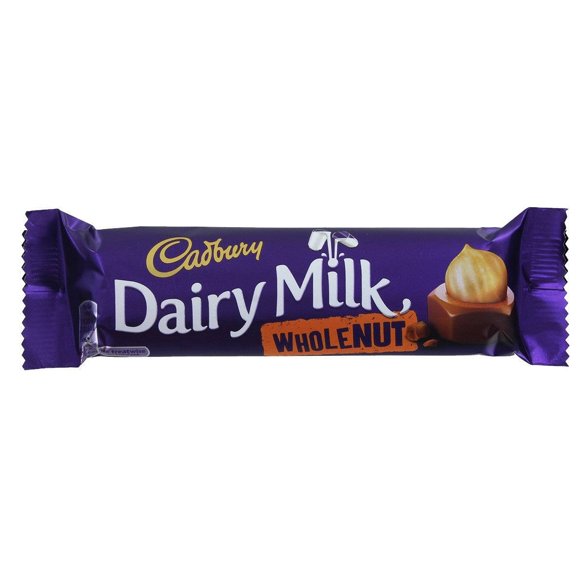 Cadbury Dairy Milk Whole Nut, 45 g