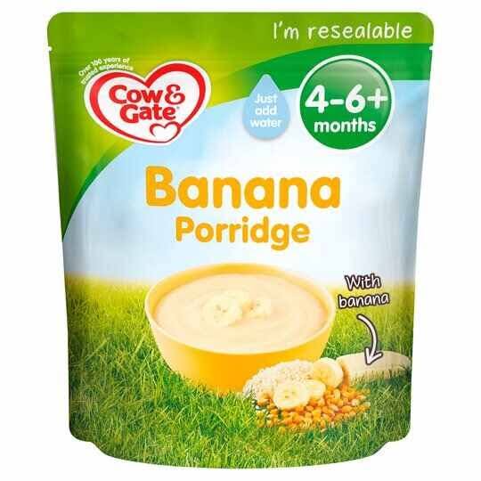 Cow & Gate Banana Porridge 125g