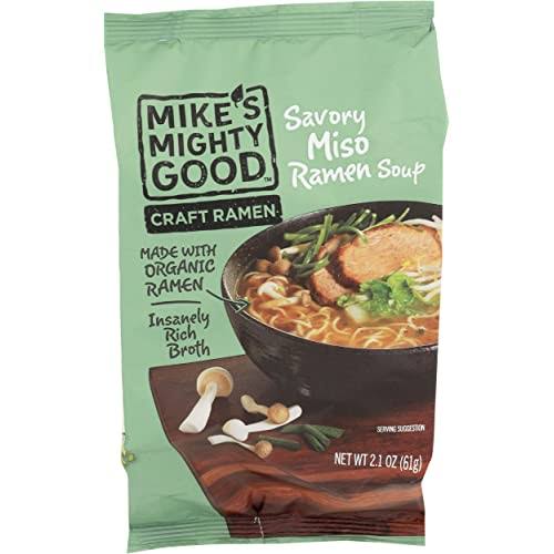 Mikes Mighty Good: Soup Ramen Miso Savory, 2.1 oz