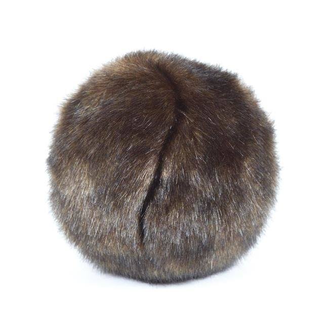 Huggle Hounds 51003634 Holiday Luxx Fur Mink Plush Sphere Toy - Small
