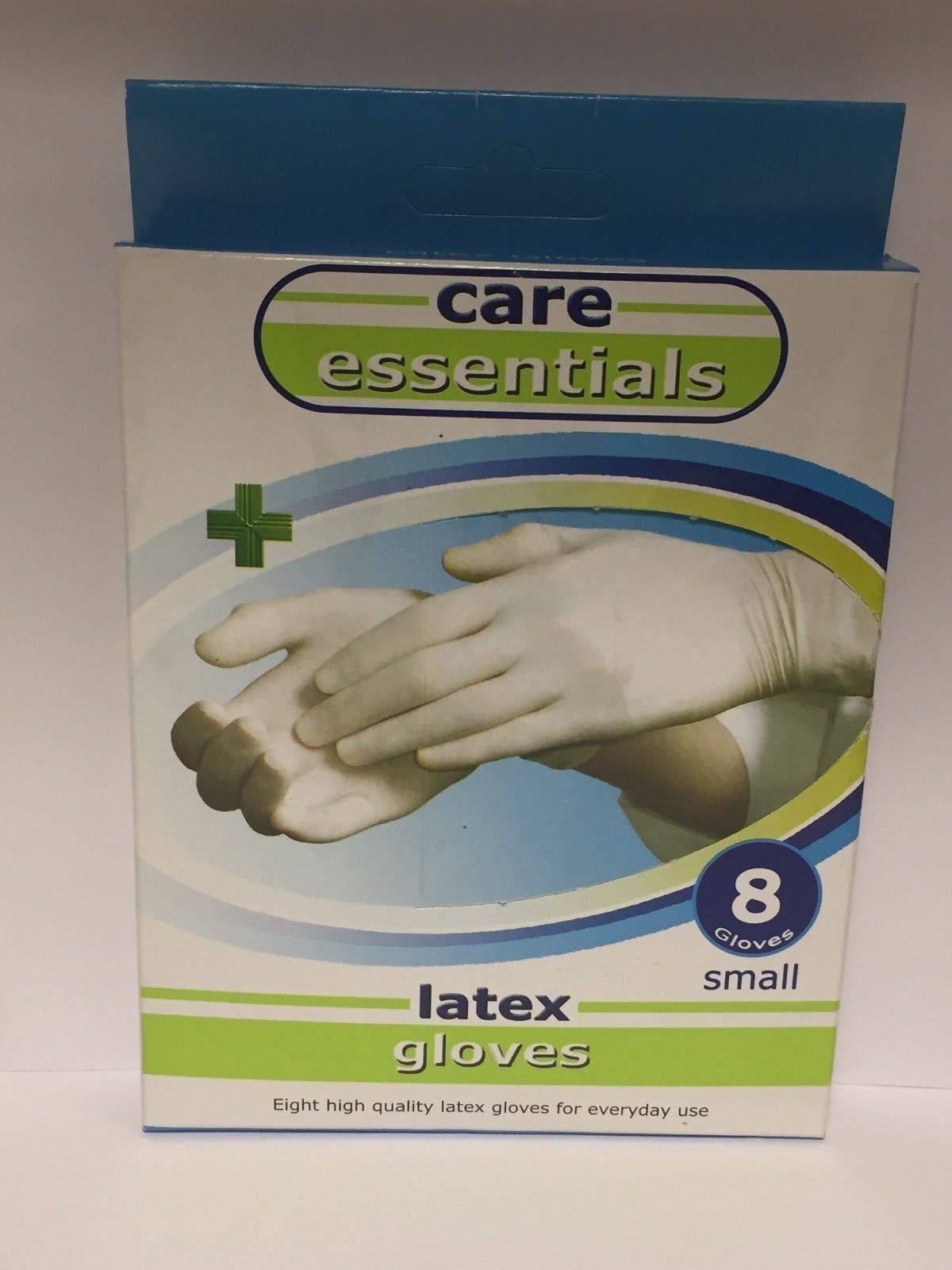 Fortuna Care Essentials Latex Gloves Size Small - 8 Gloves