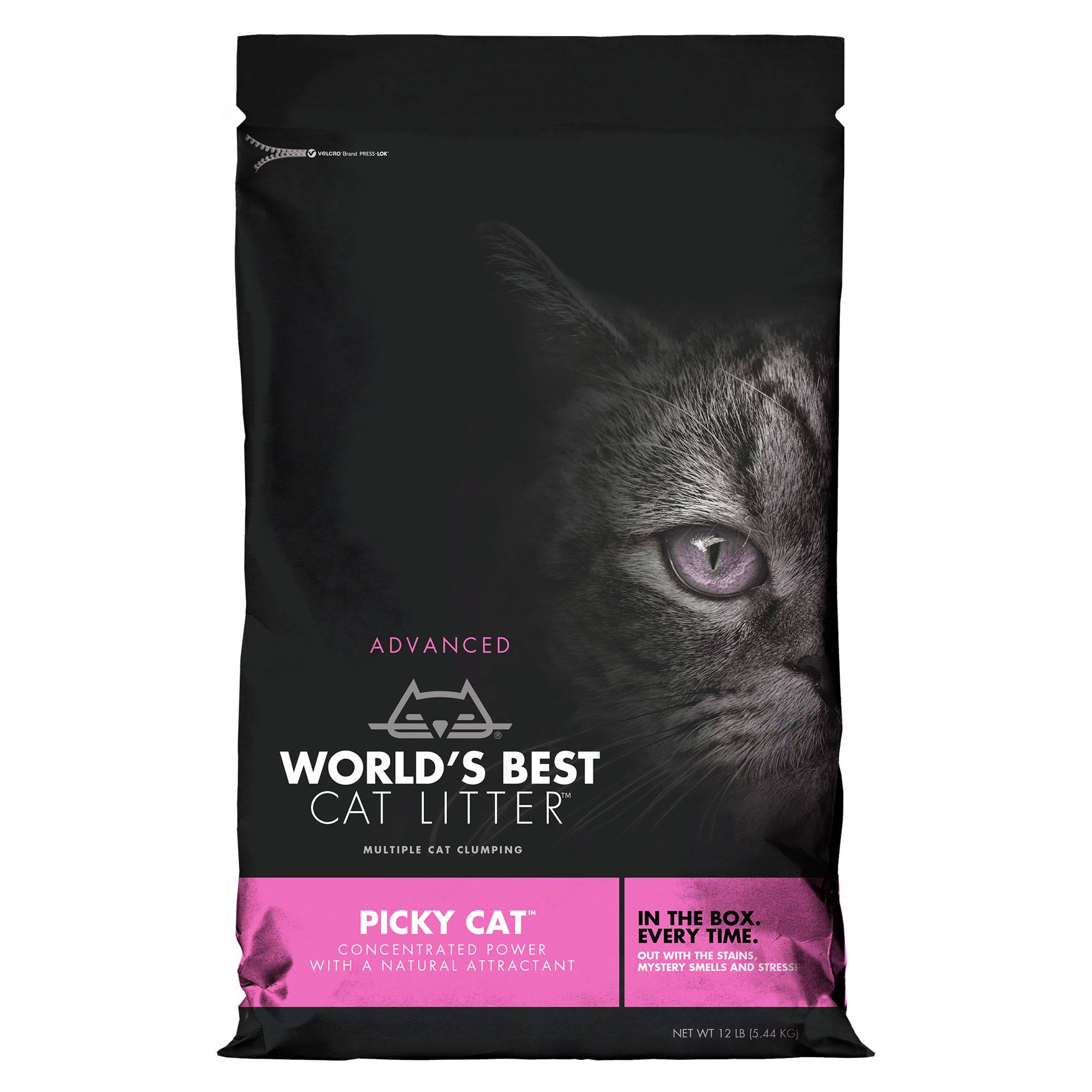World's Best Cat Litter Advanced Picky Cat Litter, 12 lb