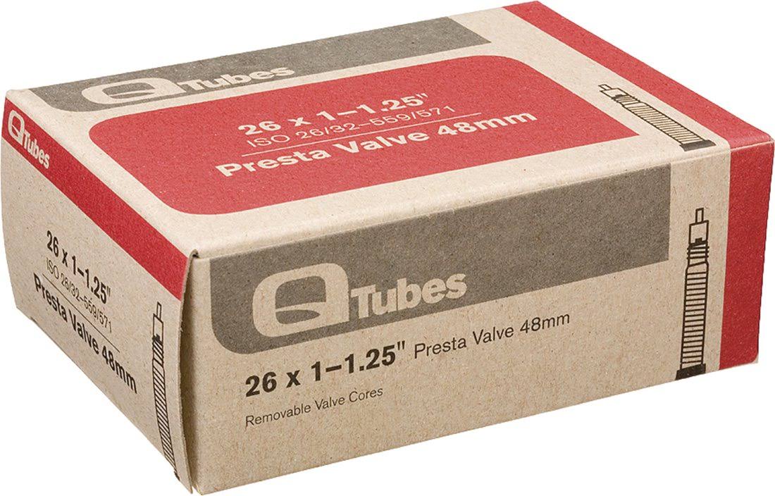 Q-Tubes Presta Valve Tube - 26" X 2.4-2.75", 32mm