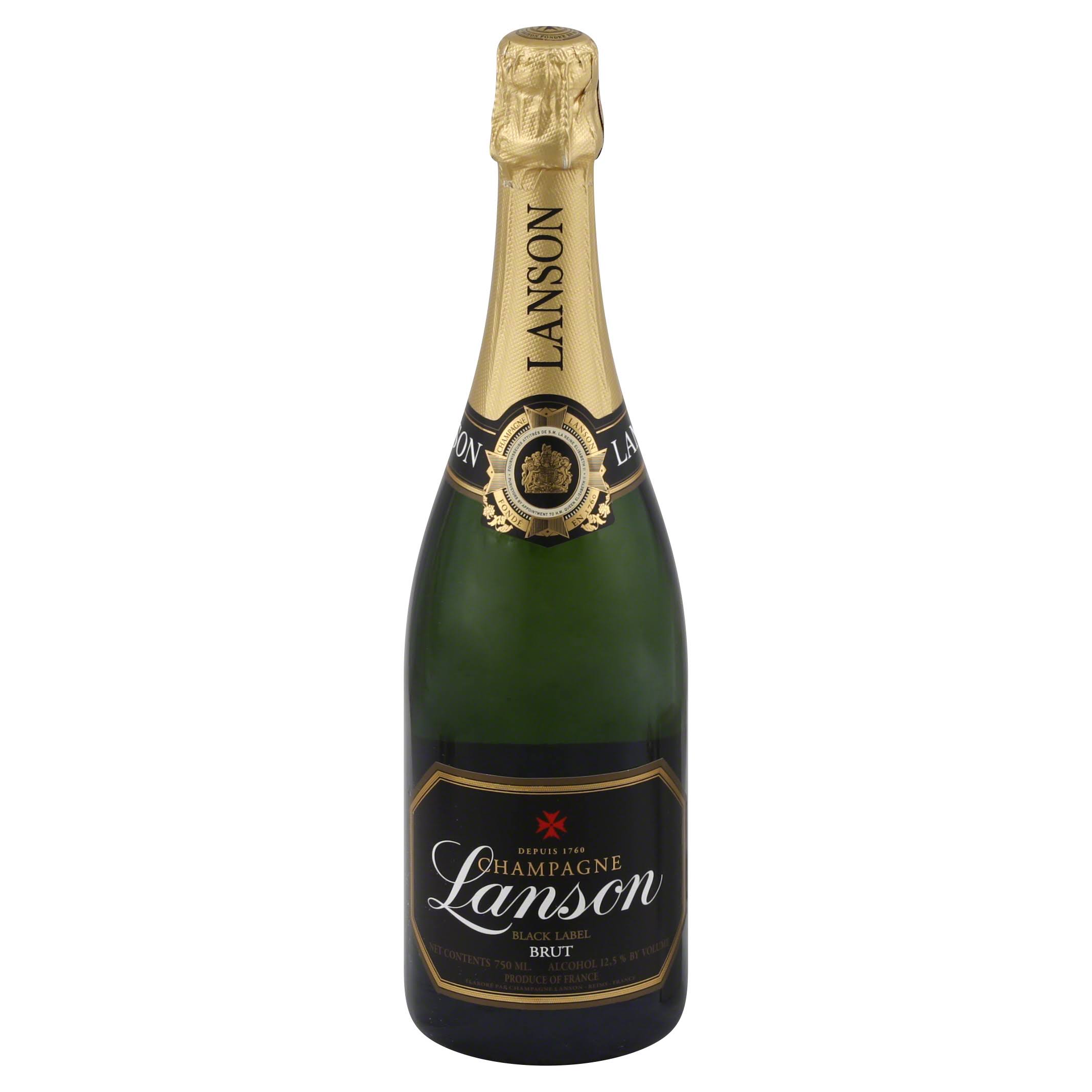 Lanson Champagne, Brut, Black Label - 750 ml