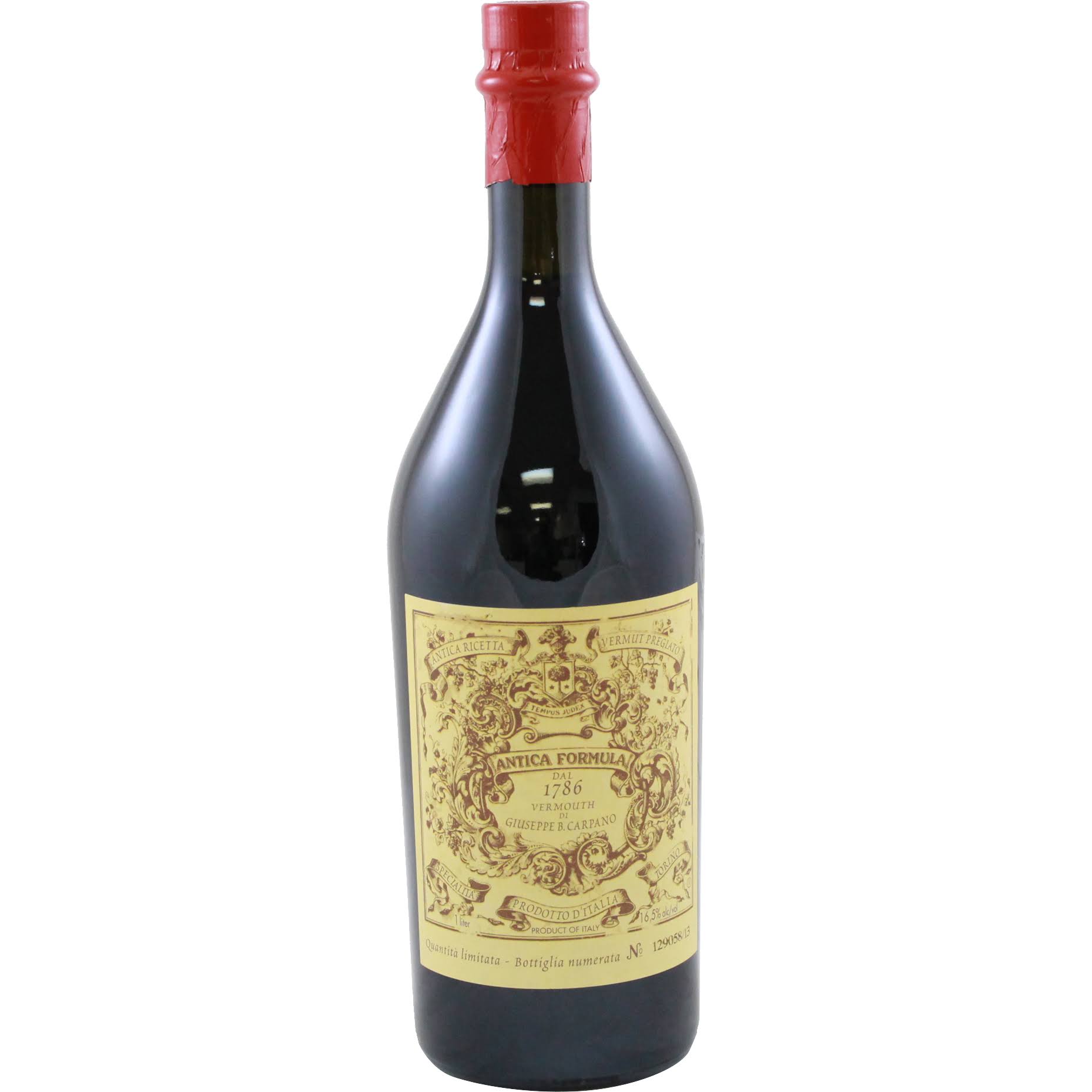Carpano Antica Formula Red Vermouth 1Lt Bottle