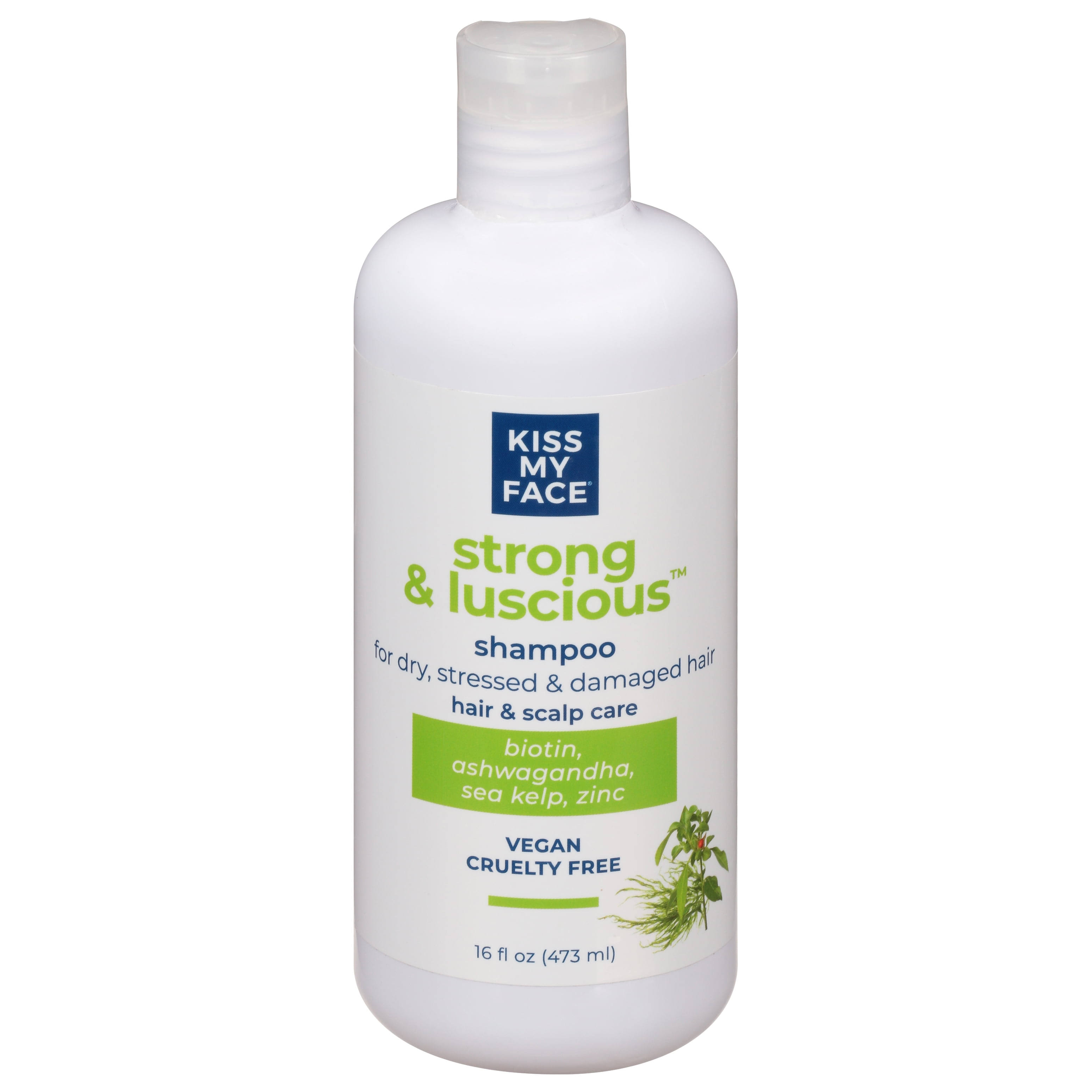 Kiss My Face Luscious Strong Shampoo 12 oz by Shampoos & Conditioners