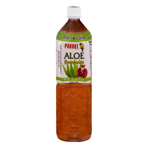 Parrot Aloe Pomegranate Drink - 16.9 Fluid Ounces - Alhambra Market - Delivered by Mercato