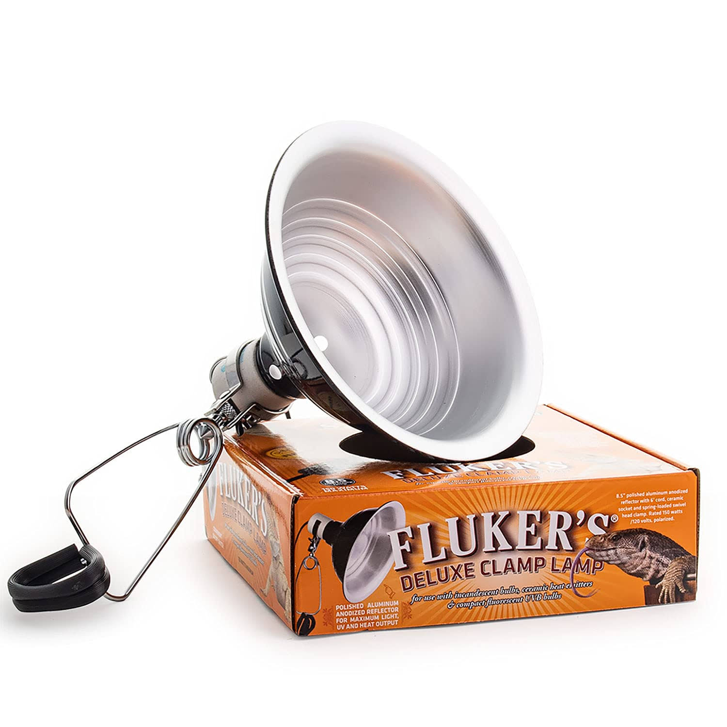 Fluker's Repta Clamp Lamp With Switch - 8.5"