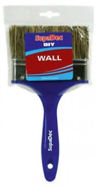 SupaDec DIY Wall Brush General Purpose Budget Brush Available in 10cm , 13cm & 15cm | Garage | 30 Day Money Back Guarantee | Best Price Guarantee
