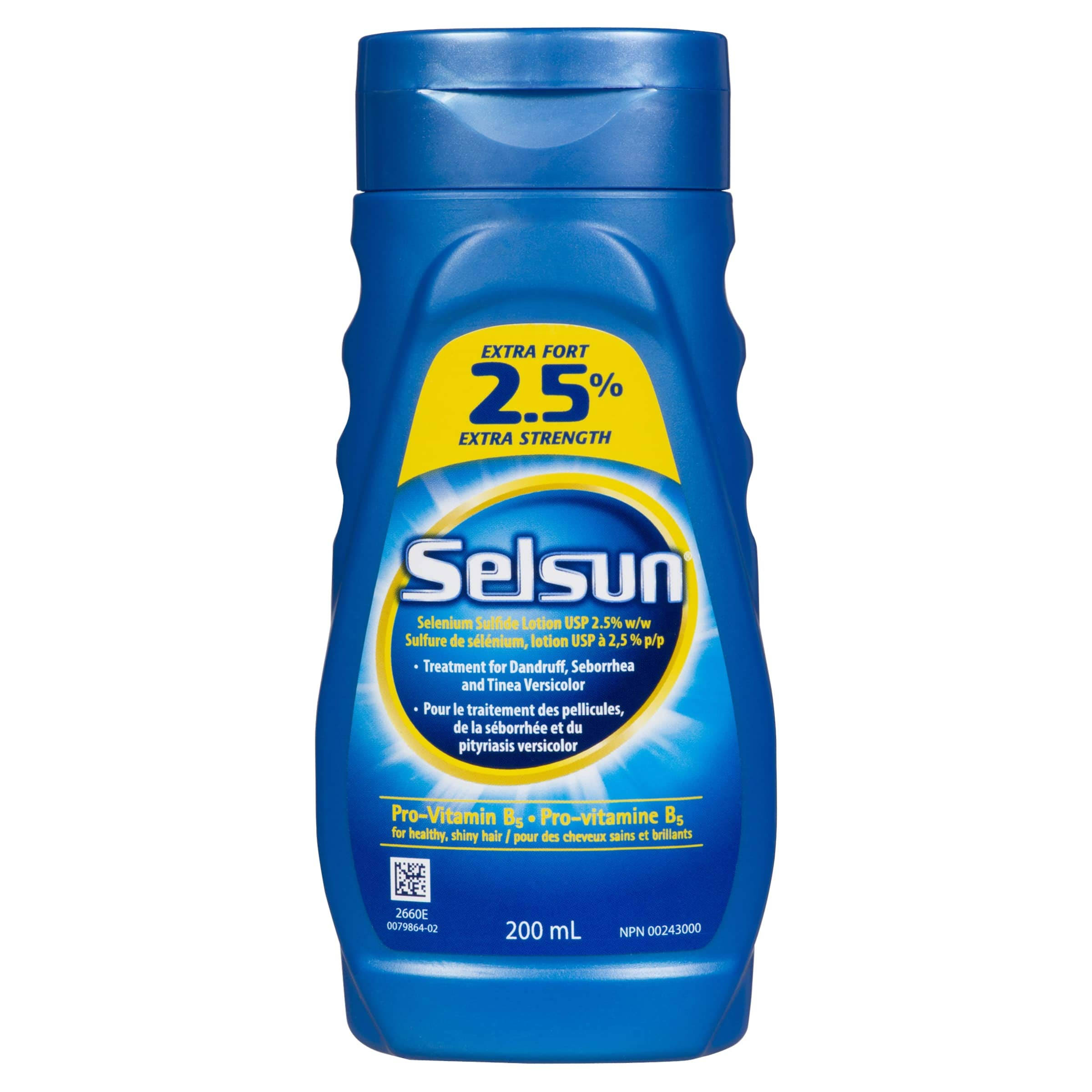 Selsun Blue Extra Strength 2.5 Selenium Sulfide Lotion - 200ml
